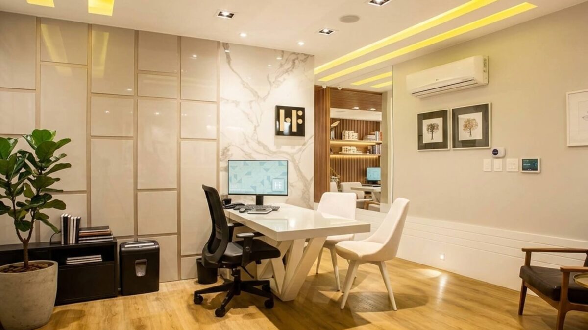 Małe biuro w domu - aranżacje i pomysły