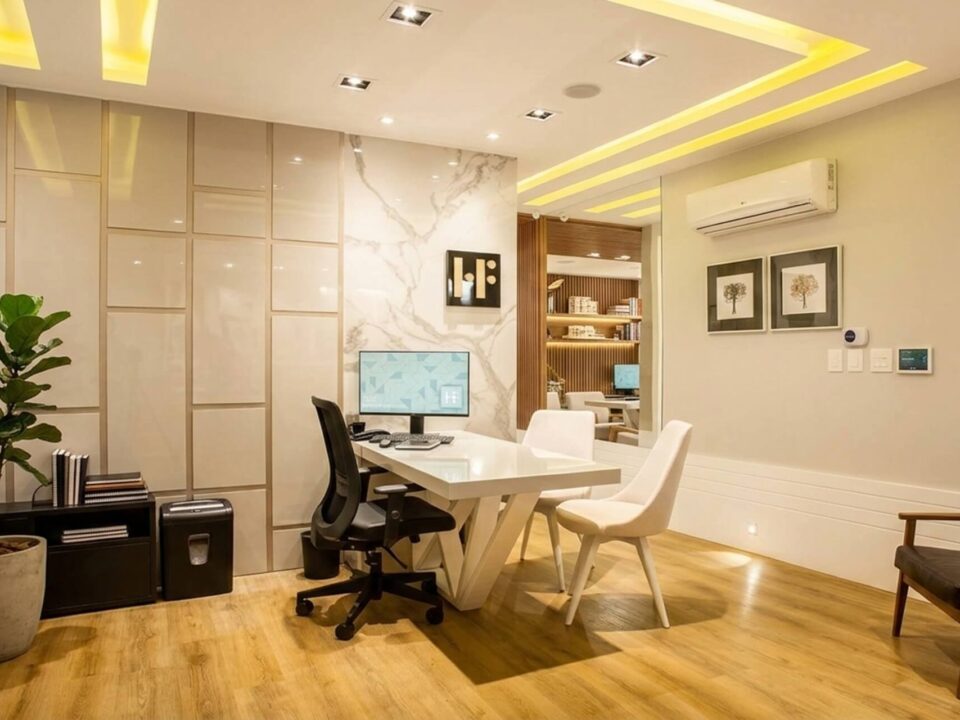 Małe biuro w domu - aranżacje i pomysły